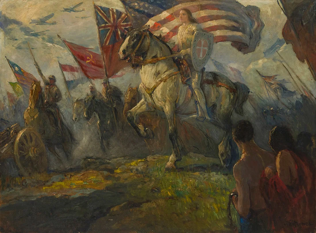 William Ritschel (1864-1949), "The Crusade"