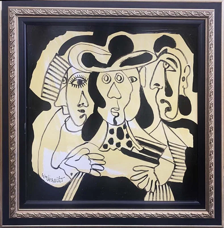 William Verdult (Dutch 1939-2016) Original Painting on canvas