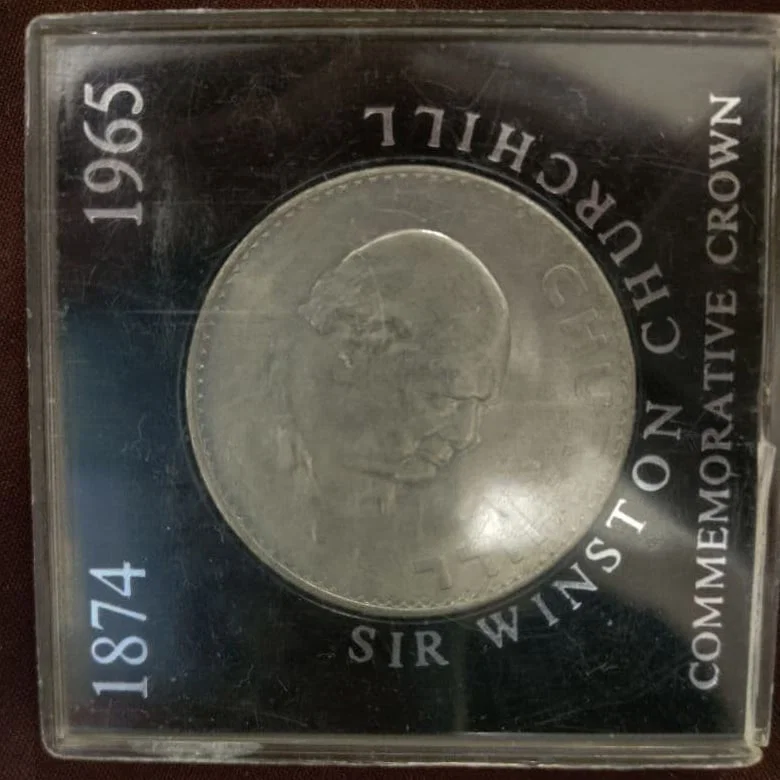 Winston Churchill commemorative coin, 1965