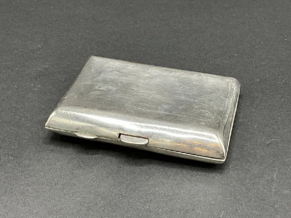 WJM & Co. Birmingham Sterling Silver Cigarette Case
