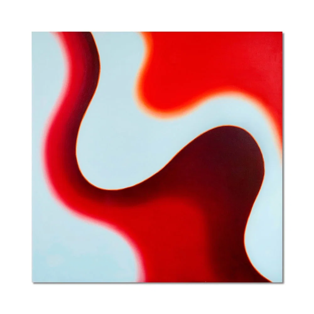 WOJCIECH FANGOR (1922-2015), ATTRIBUTED TO, OIL ON CANVAS