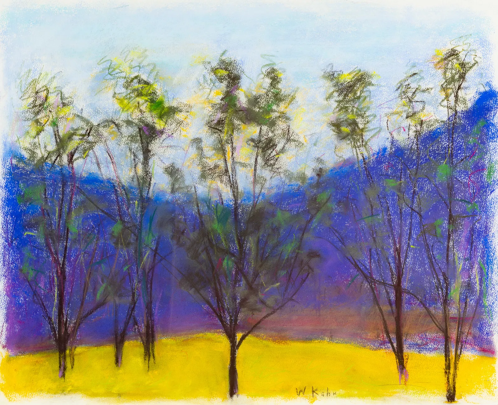 WOLF KAHN (GERMAN - AMERICAN 1927-2020)