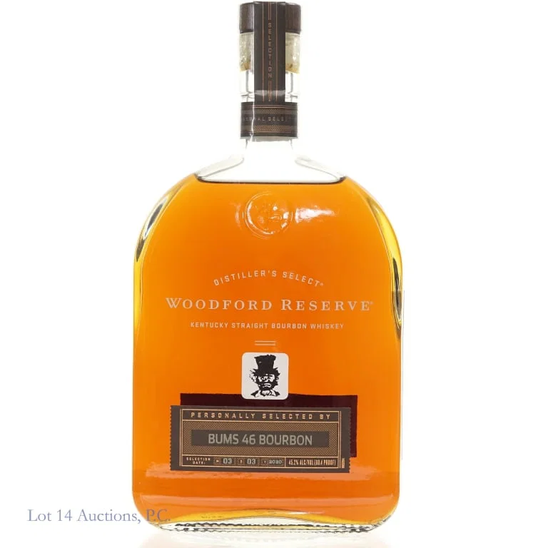 Woodford Reserve Selected By Bums 46 Bourbon