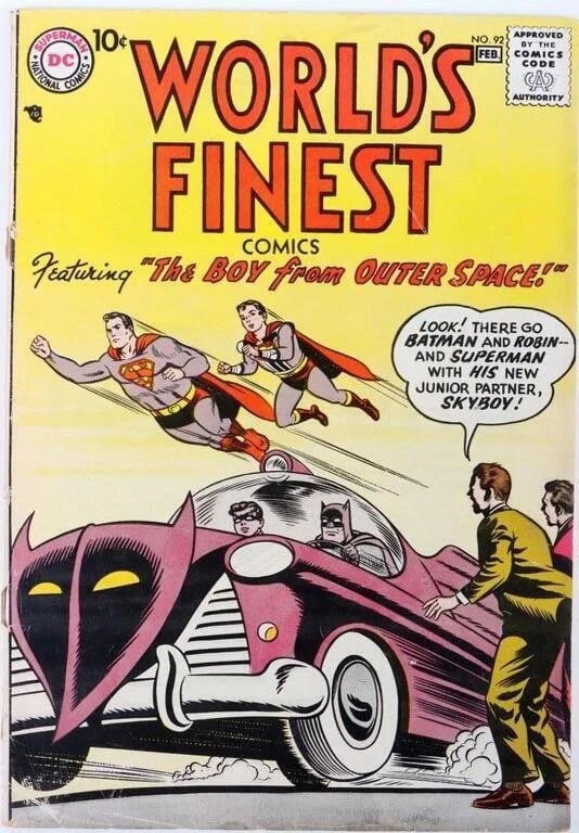 WORLD'S FINEST #92 FEAT. THE BOY FROM OUTER SPACE