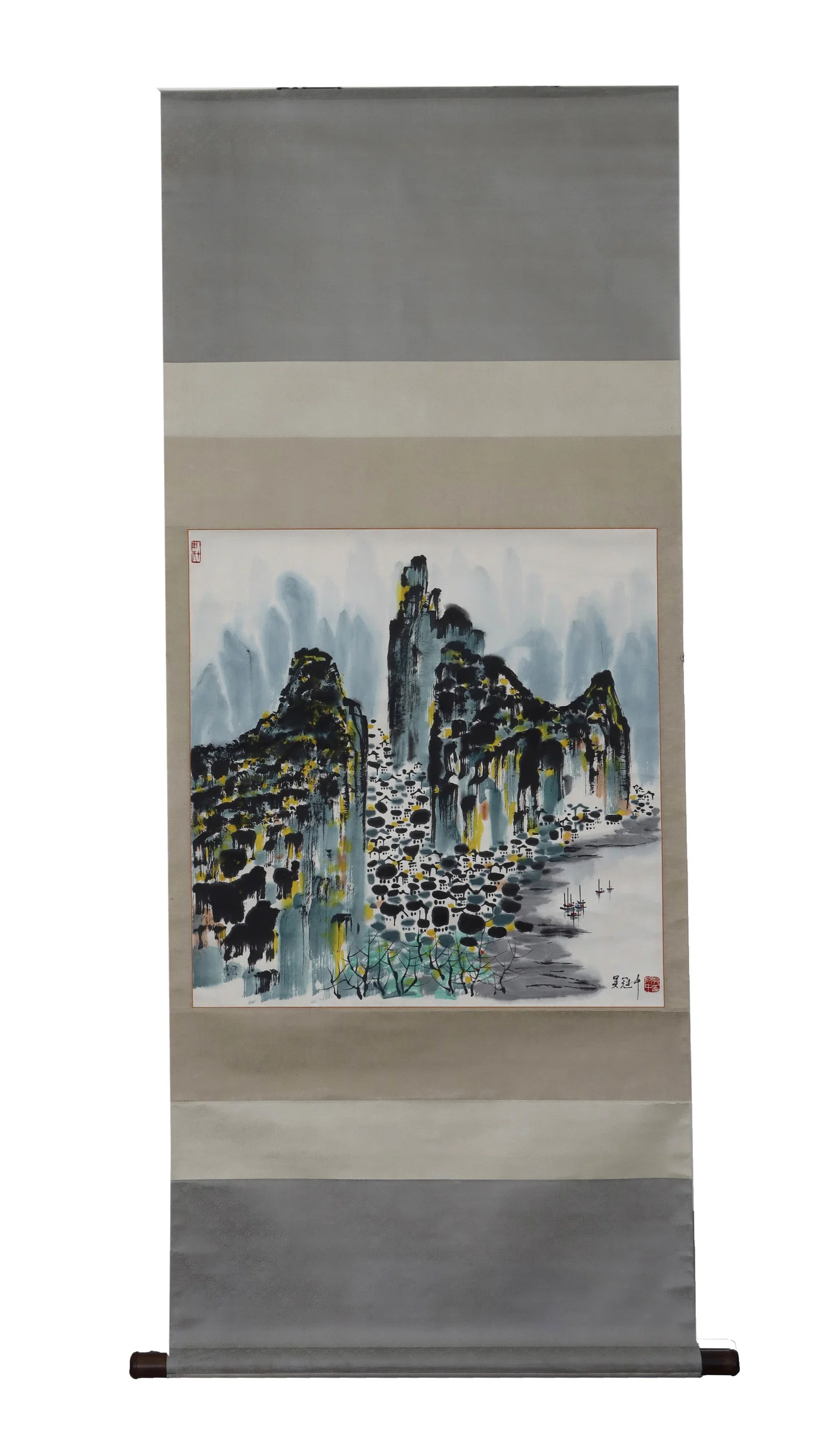 WU GUANZHONG(ATTRIBUTED) LI RIVER SPRING EARLY