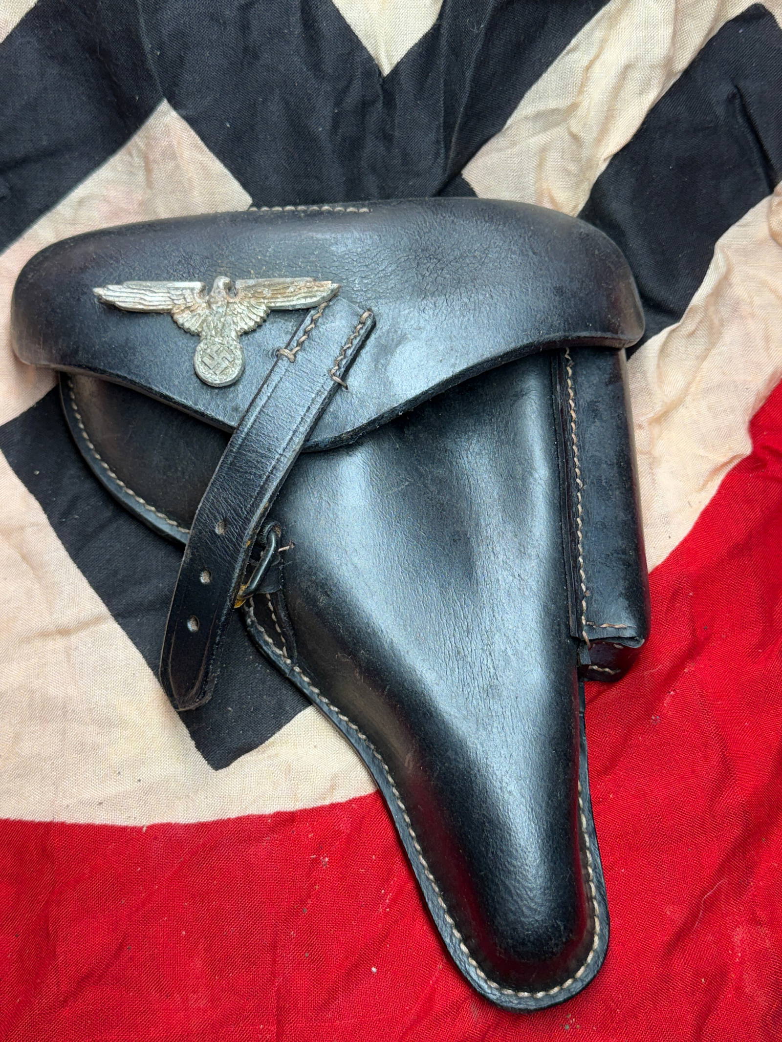 WW2 German Holster for P08 Luger Pistol With Maker Marks