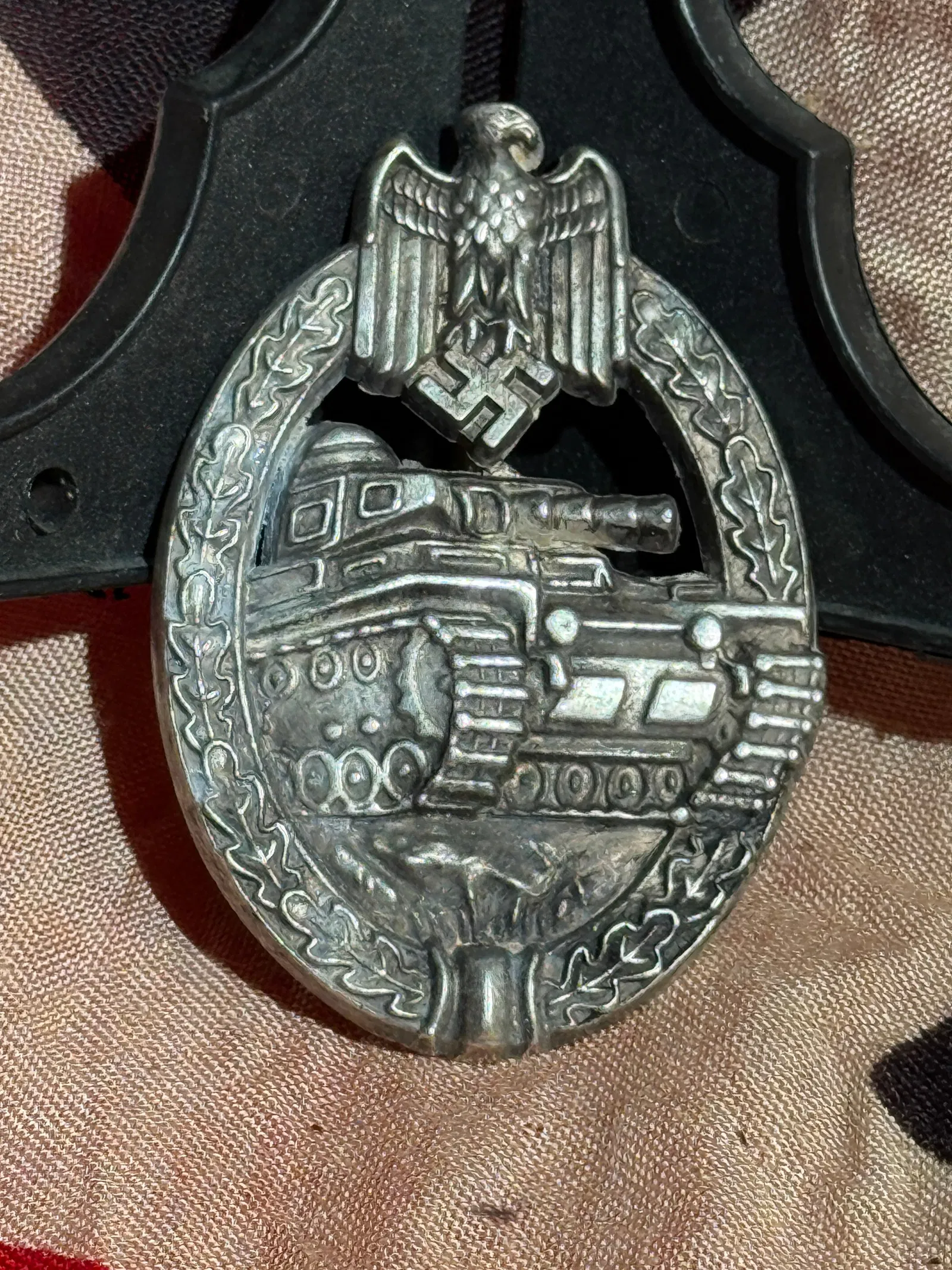 WW2 German Panzer Assault Badge (Panzerkampfabzeichen), Wehrmacht, World War II