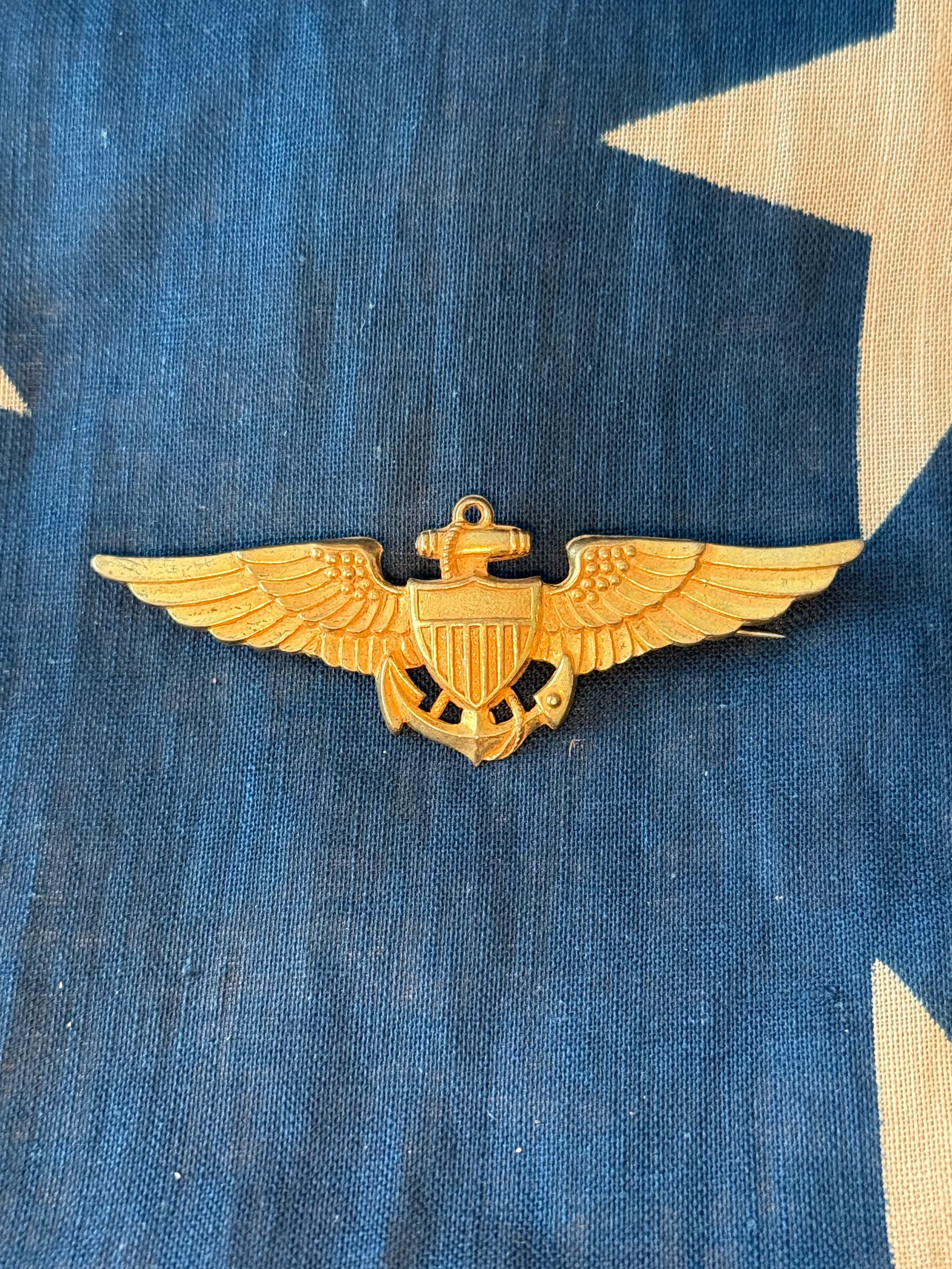 WW2 United States Naval Aviator Wings Insignia