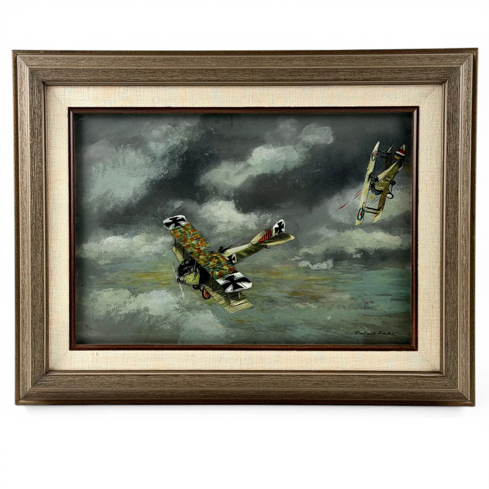 WWI Aviation Painting by Robert Fabe