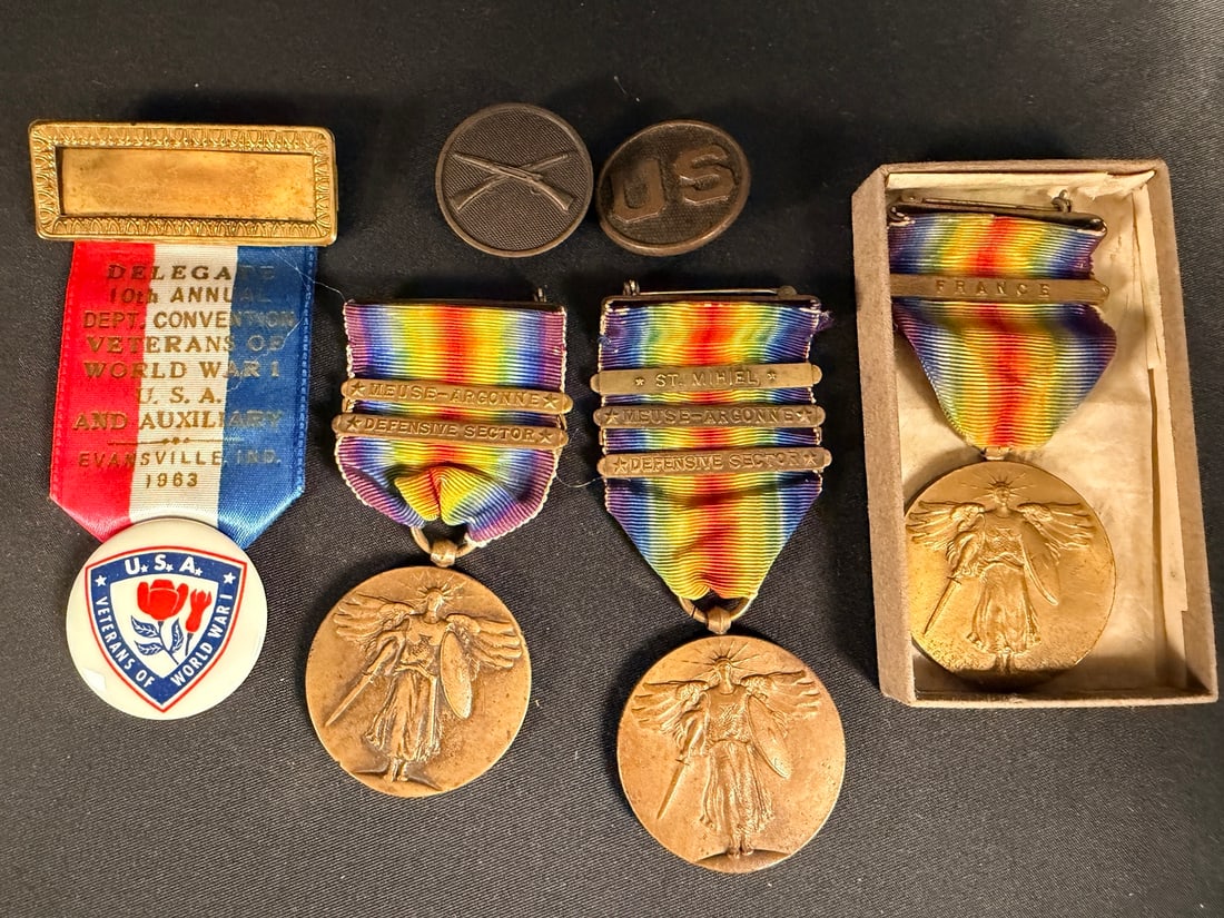 WWI Medal Lot