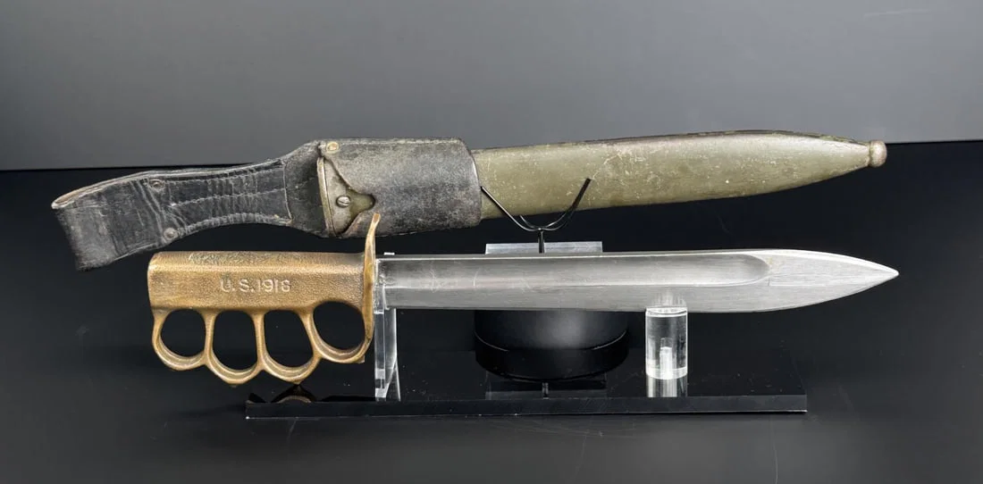 WWI WW1 Theater Made Knuckle Knife