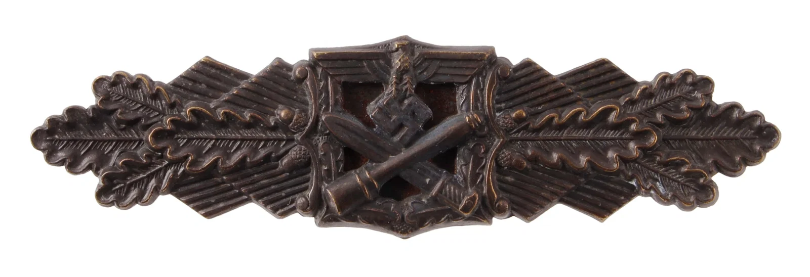 WWII GERMAN THIRD REICH CLOSE COMBAT CLASP BRONZE