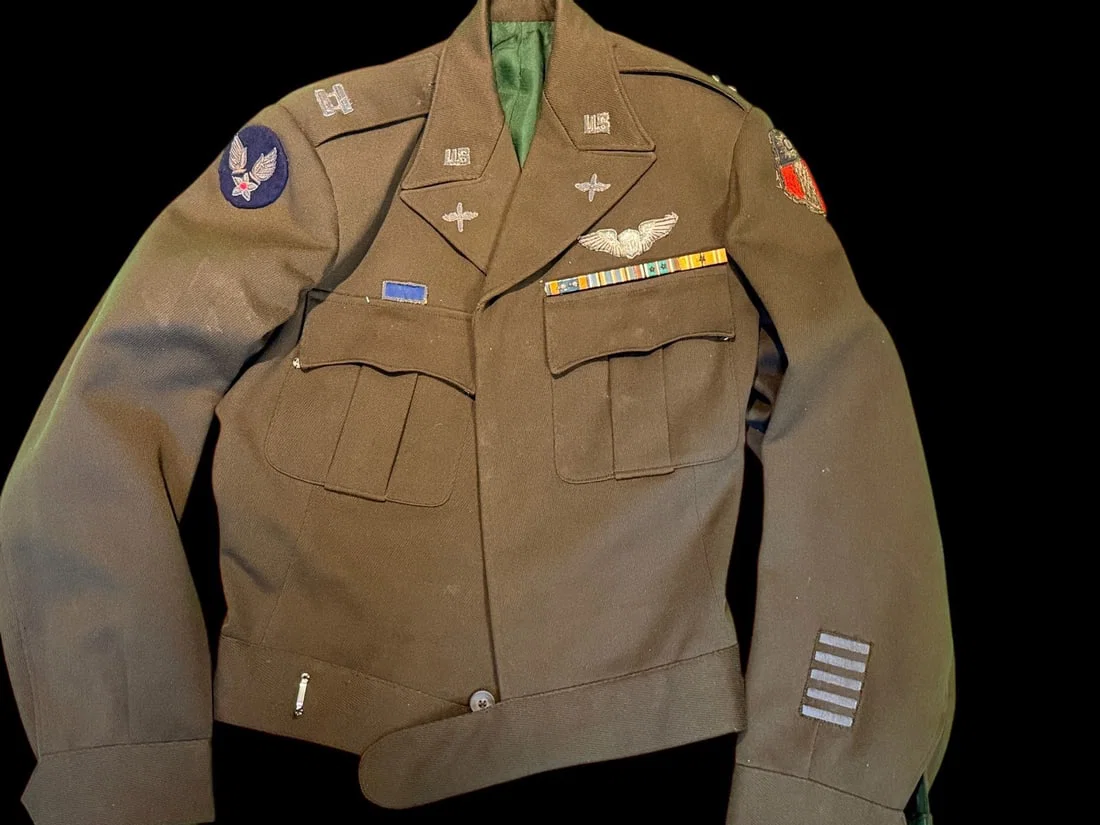 WWII Ike Jacket - Pilot Bullion CBI
