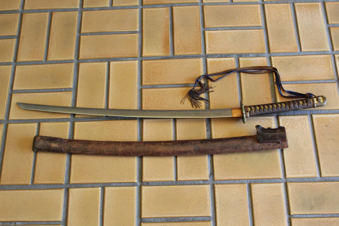 WWII Japanese Katana Sword.
