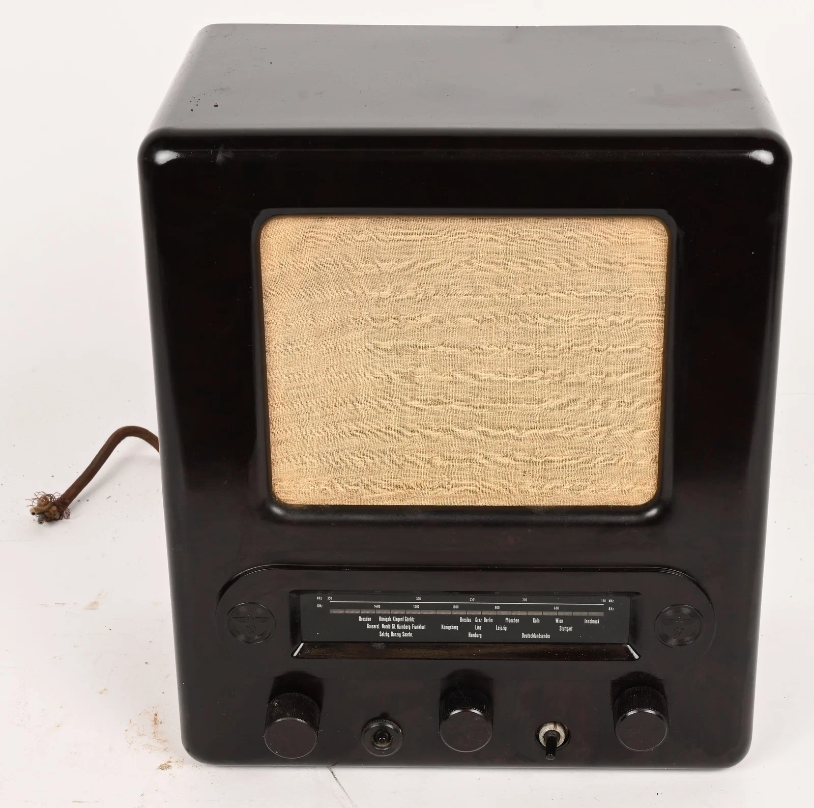 WWII NAZI DEUTSCHER KLEINEMPFÄNGER SMALL RADIO WW2