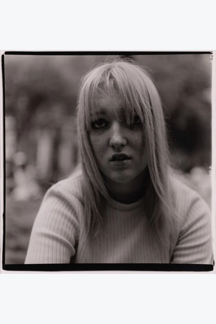 x Diane Arbus (1923-1971) Blonde girl, Washington Square Park, N.Y.C. 1965