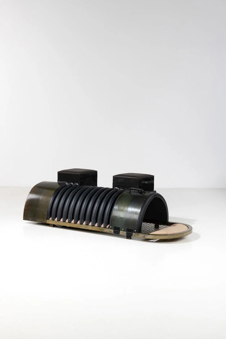 xx Neïl Beloufa (born in 1985) Tuny, 2017 Prototype 1 Iron, wood, plastic, and imitation