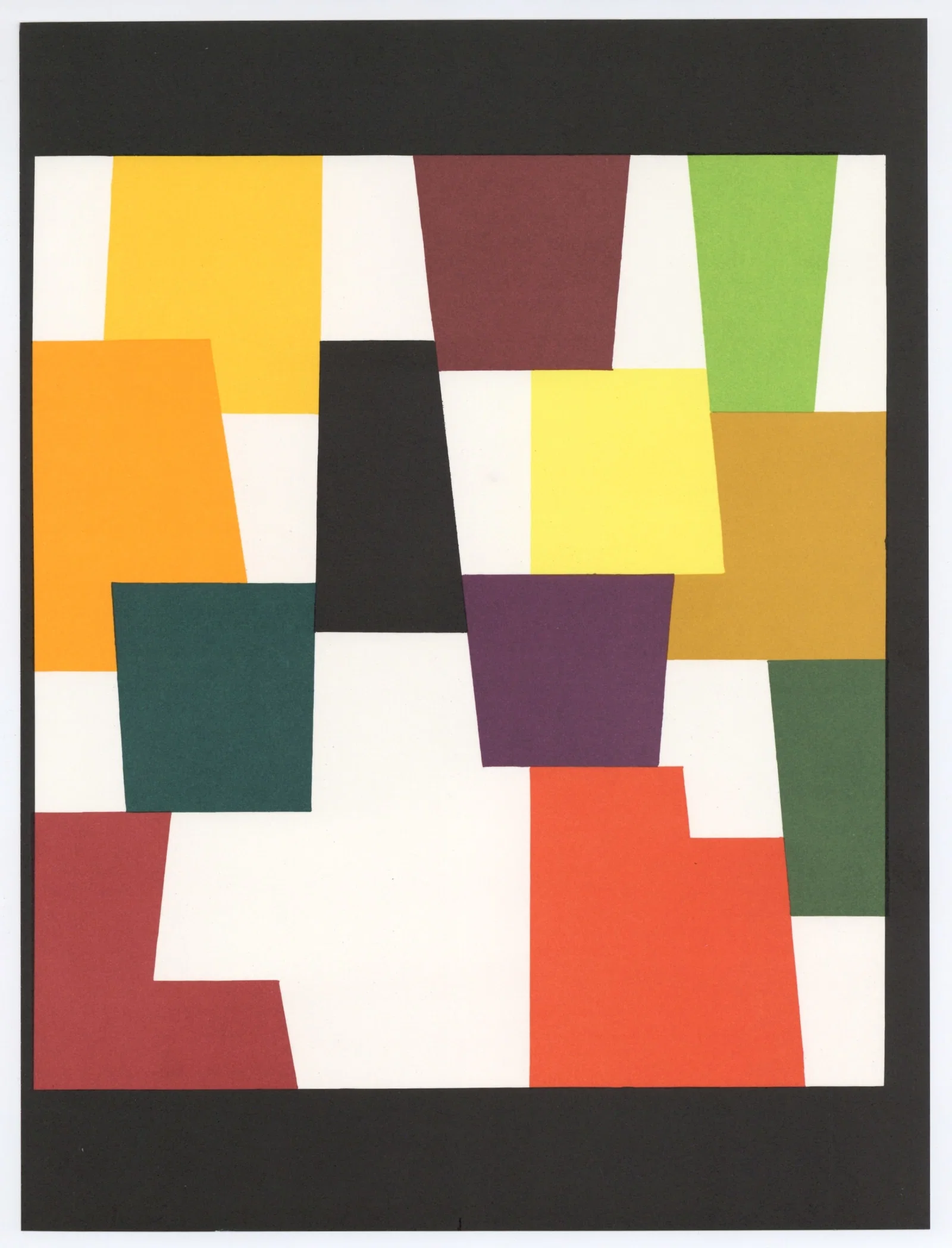 Yaacov Agam original lithograph, 1980