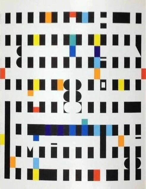Yaacov Agam Original Serigraph-2 XXe siecle 1971