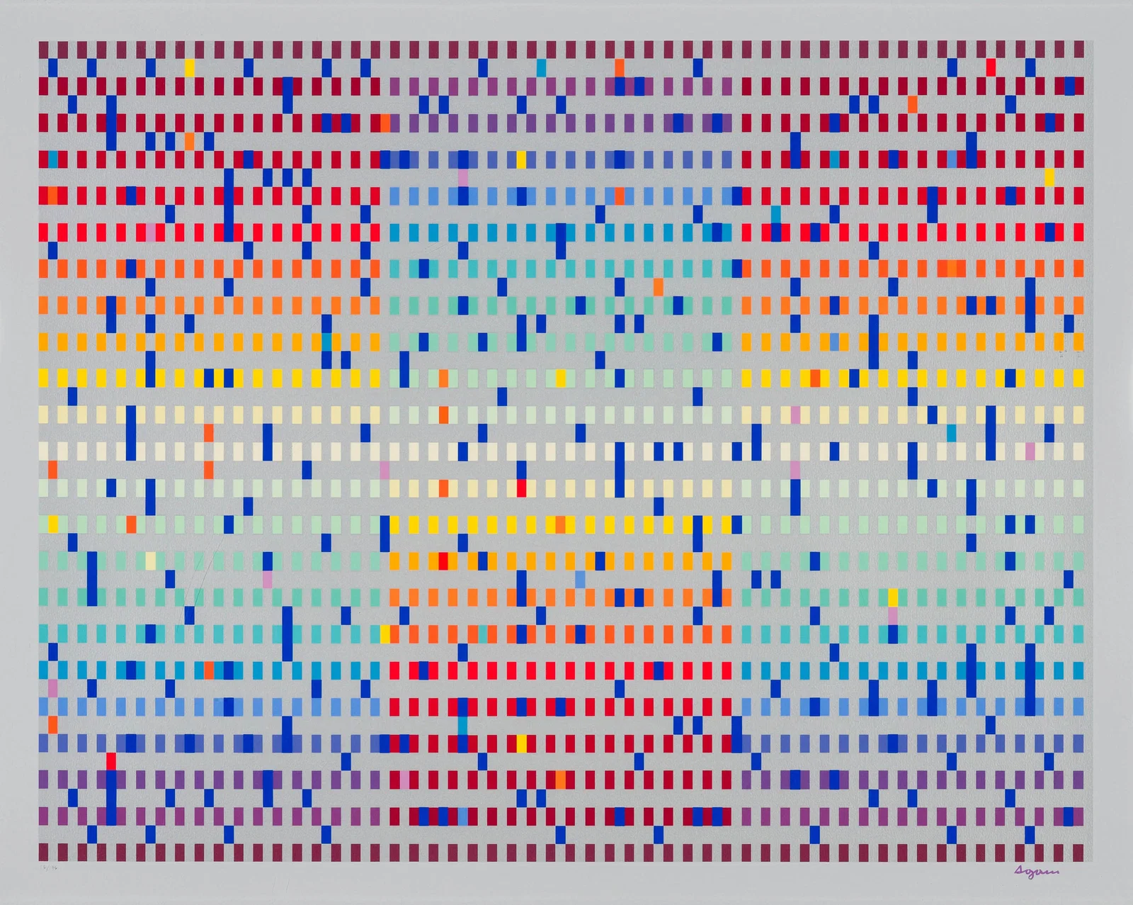 Yaacov Agam Shalom (Silver)