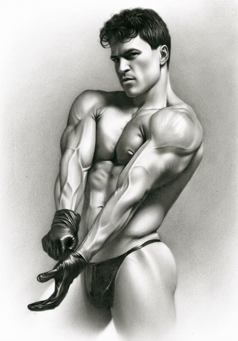 Yaroslav Novostavskiy (Ukraine,b 1989) dry brush oil painting