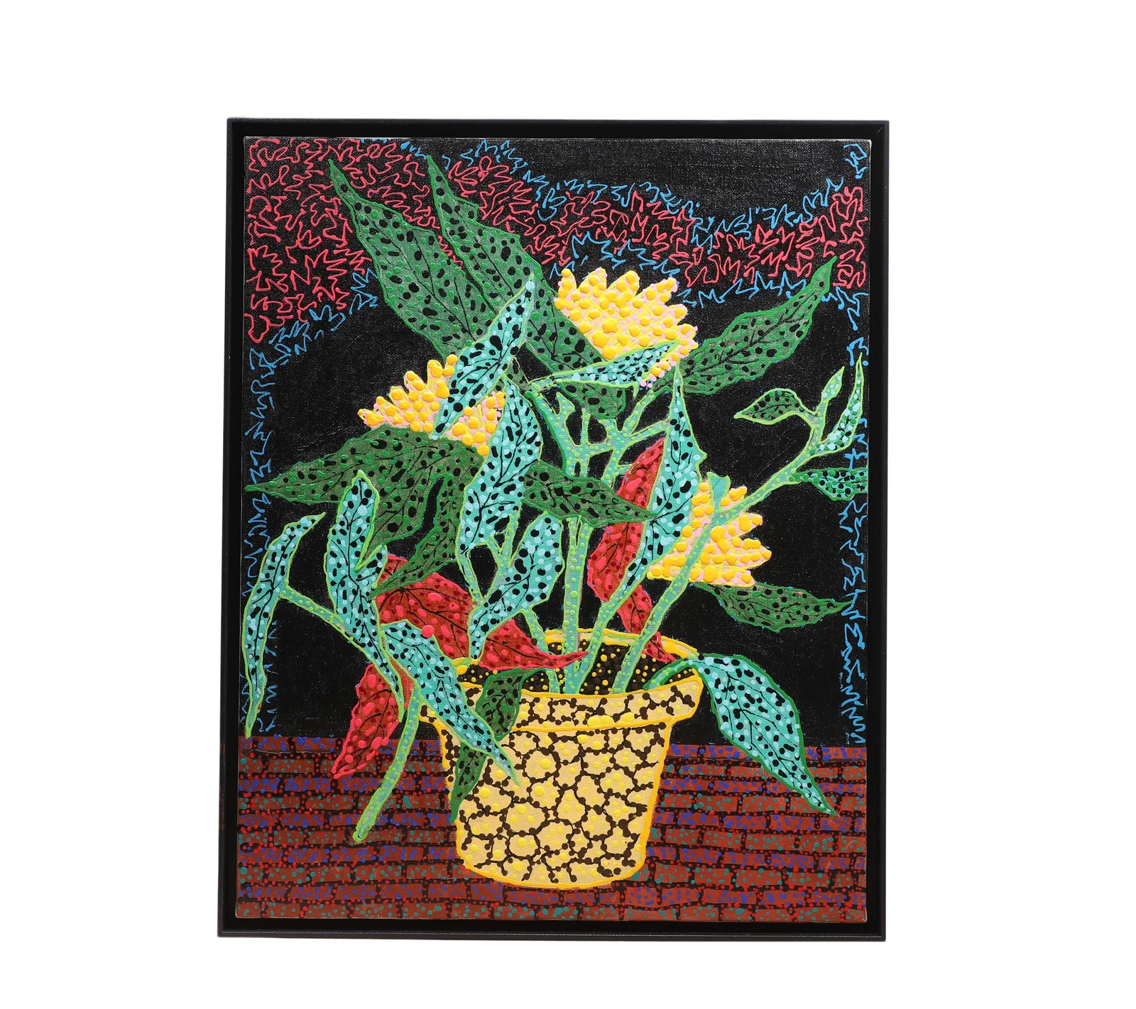 YAYOI KUSAMA (B.1929),ATTRIBUTED TO,ACRYLIC ON CANVAS