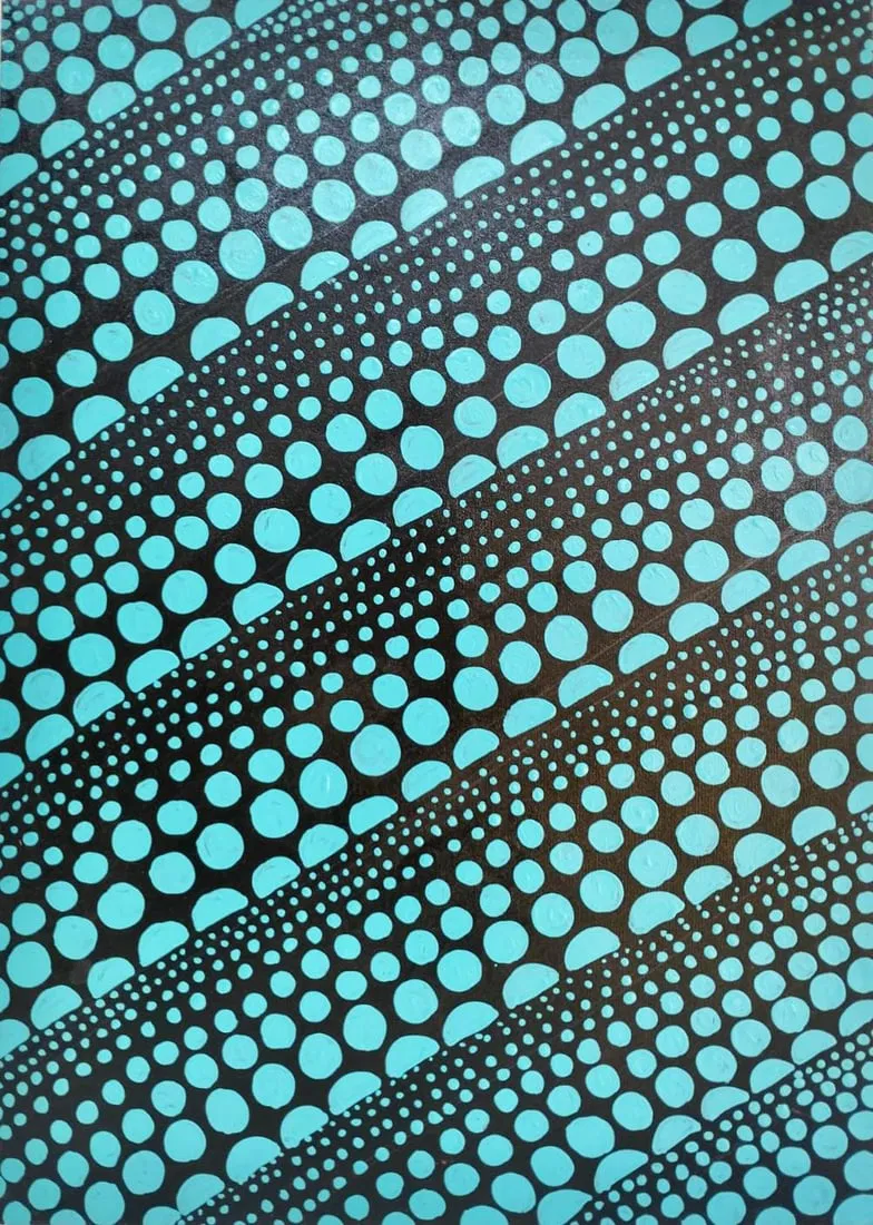 Yayoi Kusama (B.1929) Dots Acrylic on canvas Japanese In the Style of. Pop Art Era