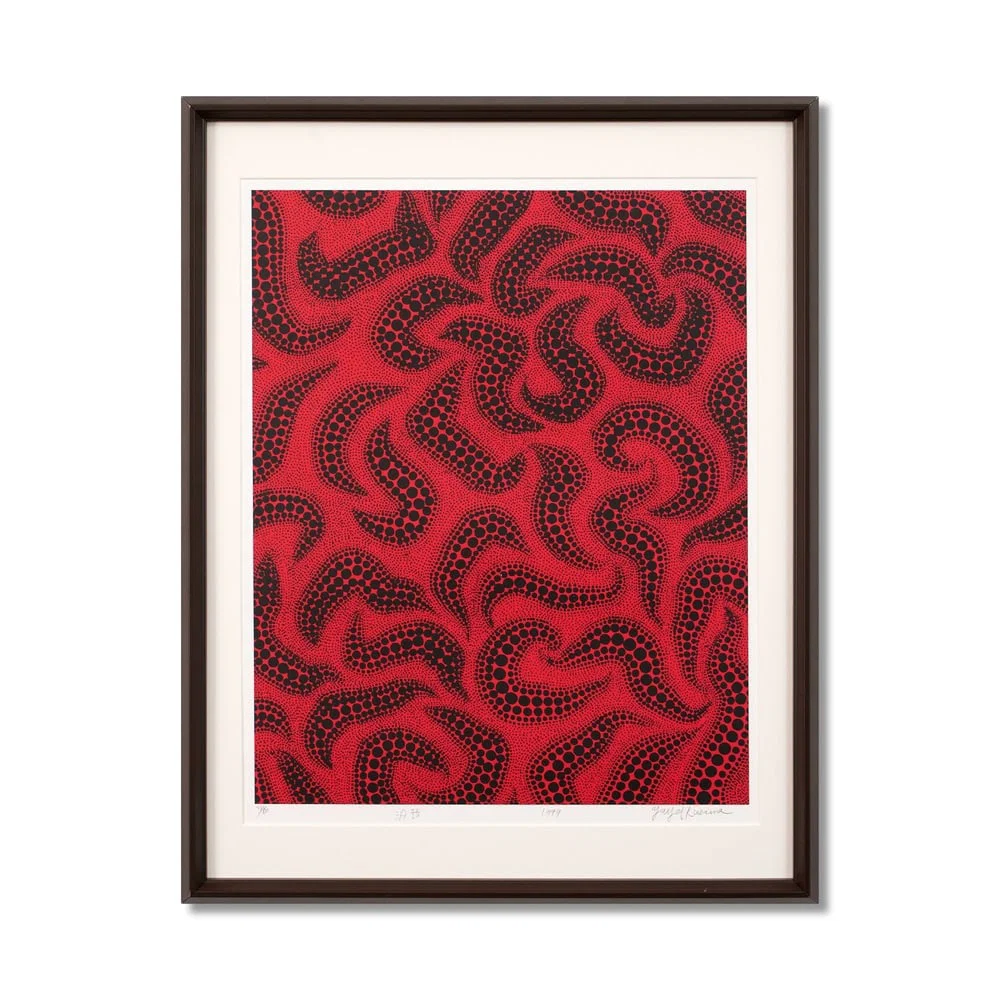 YAYOI KUSAMA (B.1929), SILKSCREEN PRINT