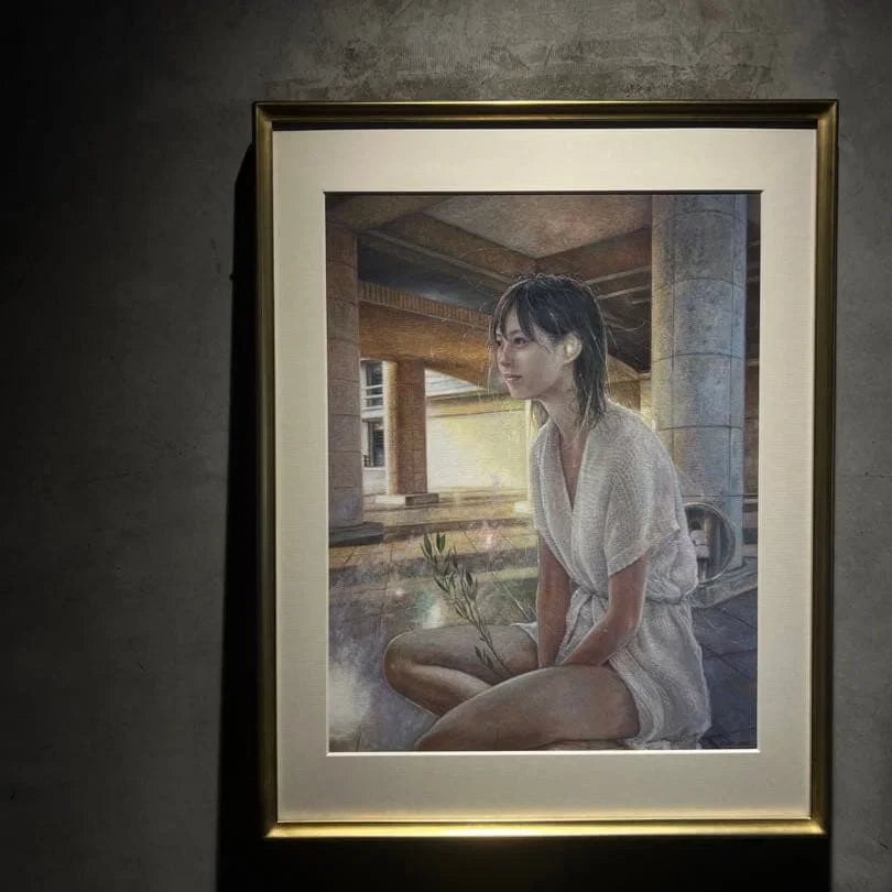 Yoshino Shinobu - Acrylic painting from "Unknown World Exhibition"