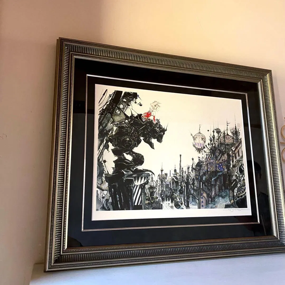 Yoshitaka Amano FF6 City Arivivan Print