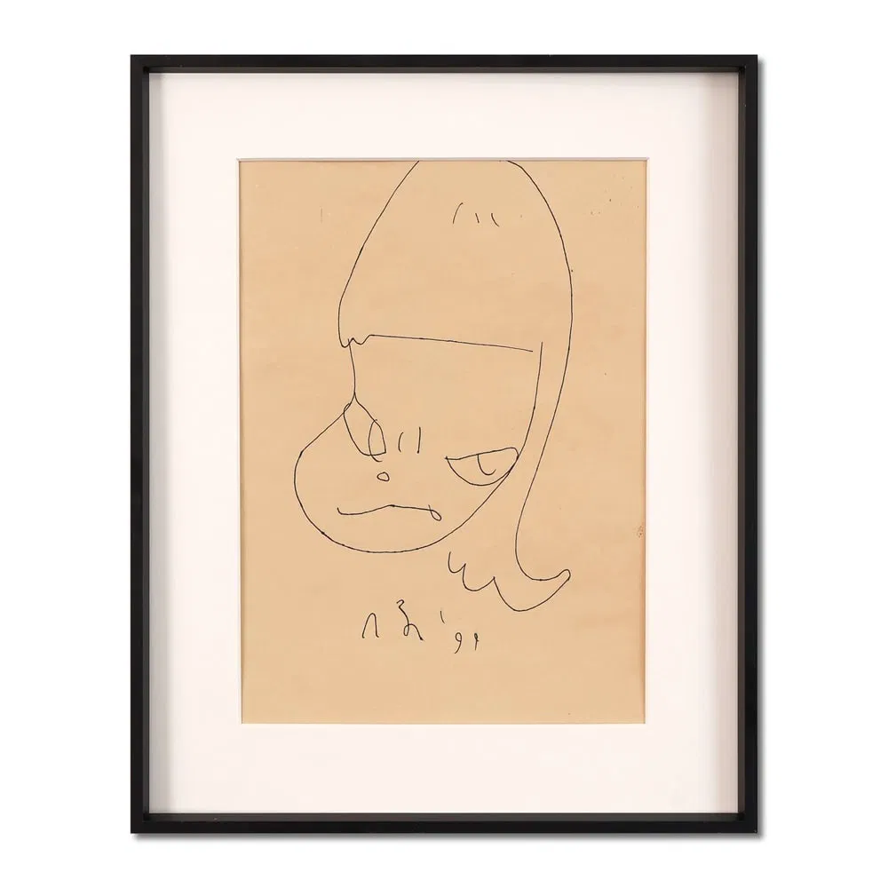 YOSHITOMO NARA (B.1959), ATTRIBUTED TO, DRAWING ON PAPER
