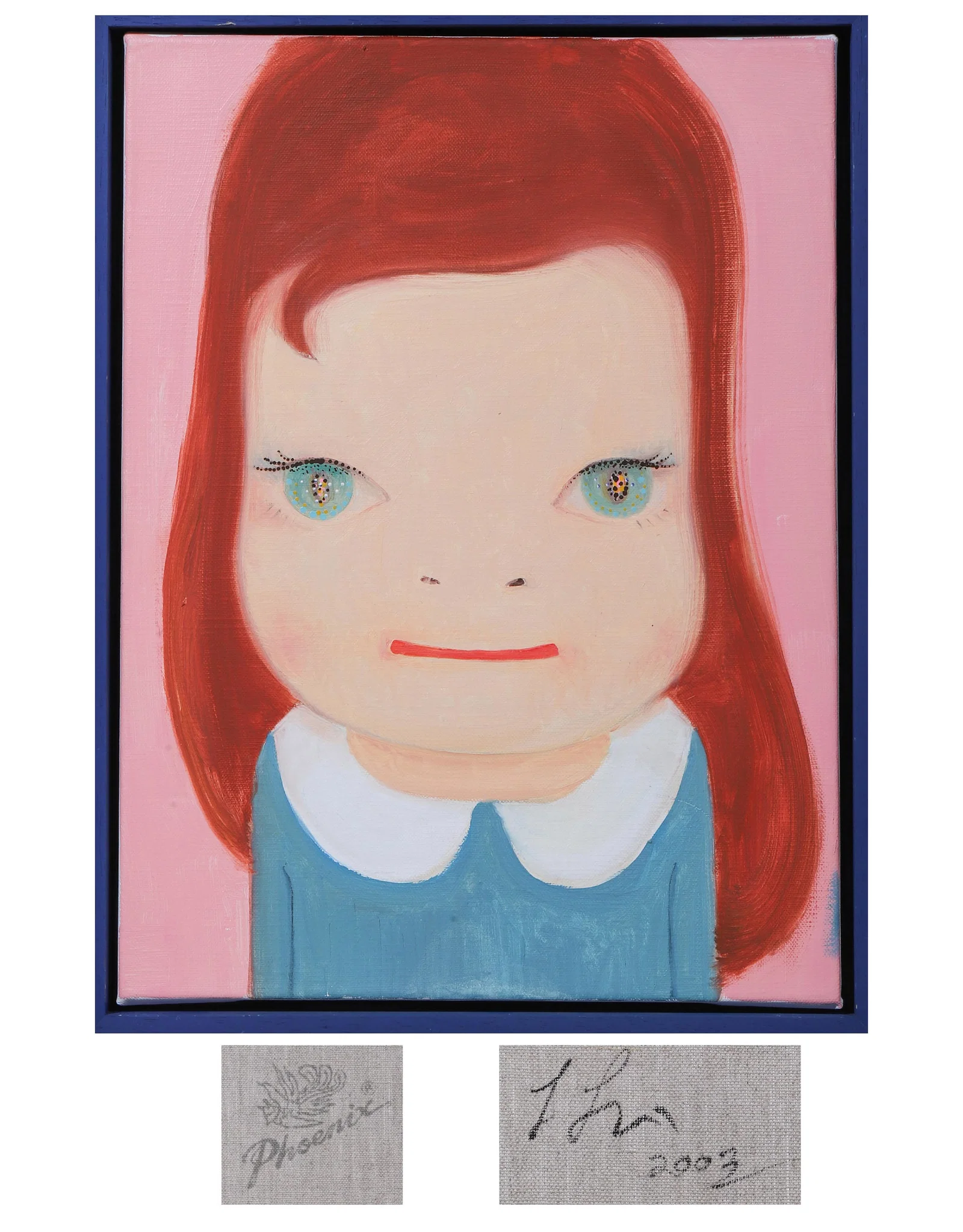 YOSHITOMO NARA (B.1959), ATTRIBUTED TO, OIL ON CANVAS,JAPAN