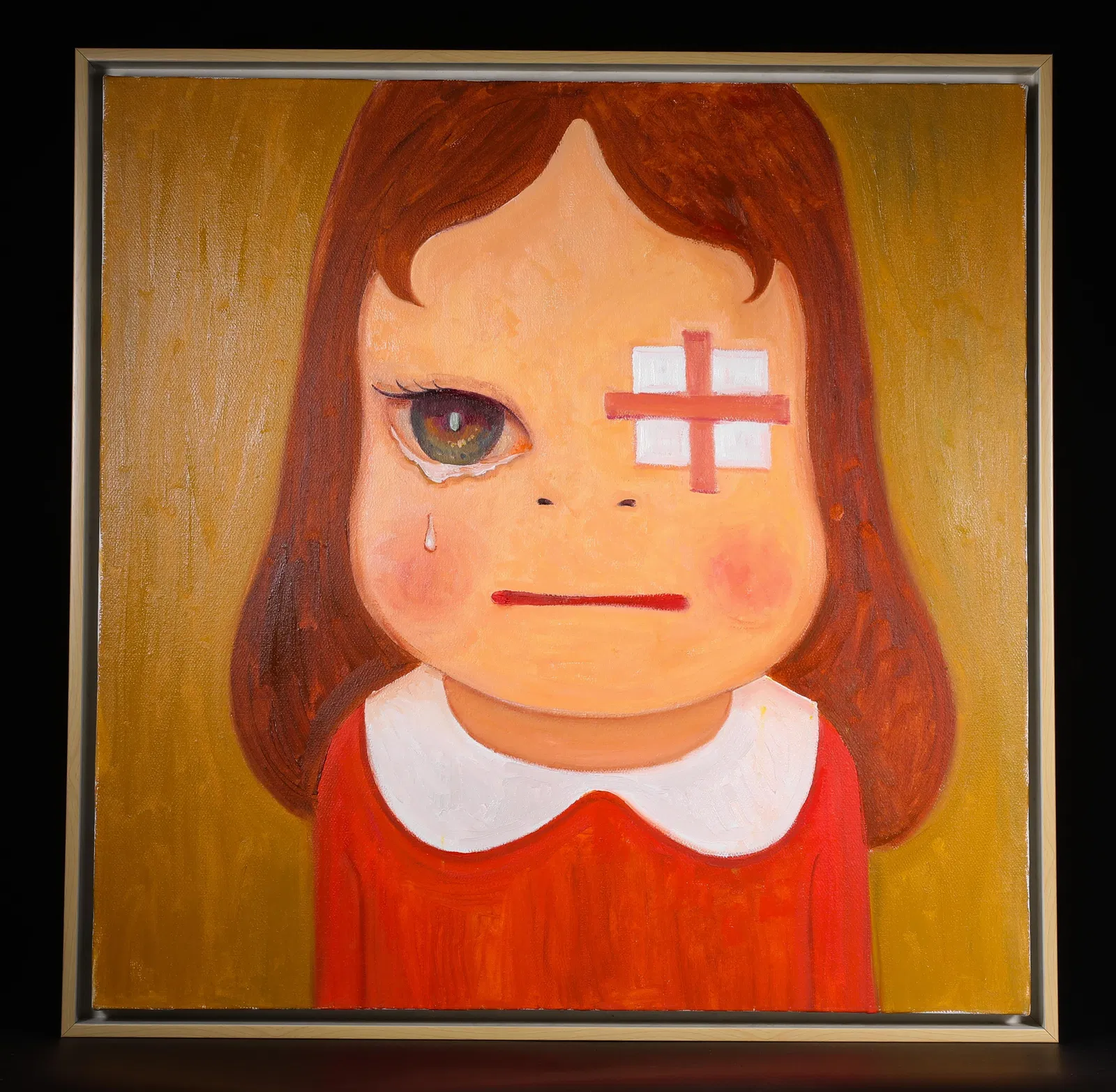 YOSHITOMO NARA (JAPAN, 1959).OIL PAINTING