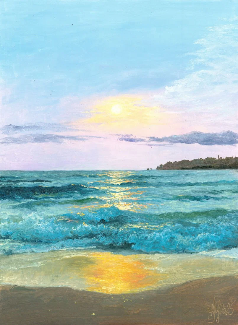 Yuri Klapoukh (Ukraine,20/21C) oil painting