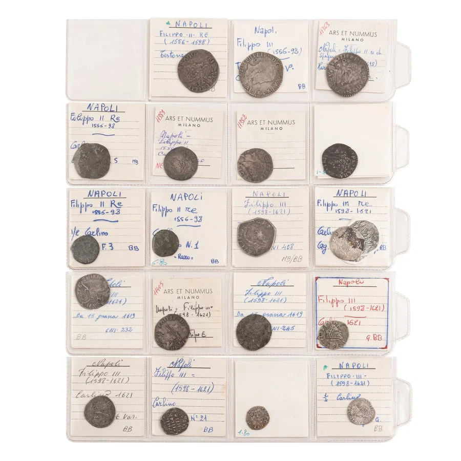 ZECCHE ITALIANE. COLLEZIONE DI 128 ESEMPLARI RELATIVI