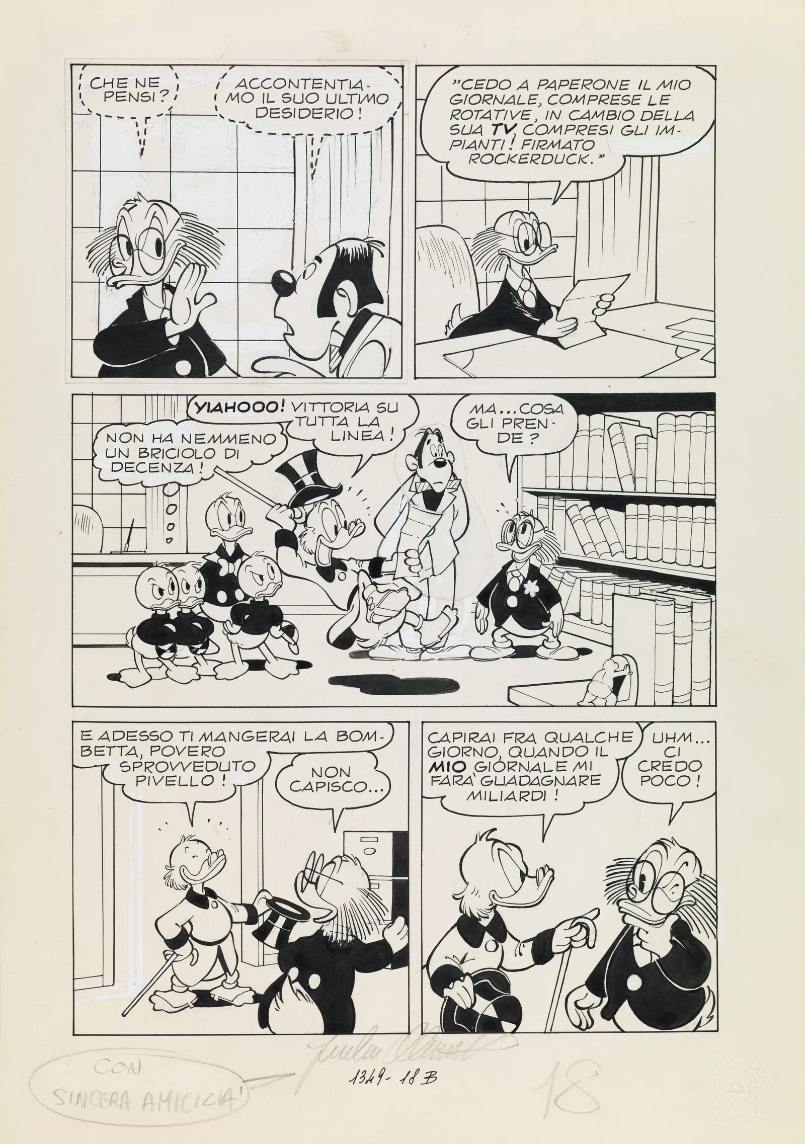 Zemolin Sandro - "Zio Paperone e il veleno di Mitridate", 1981