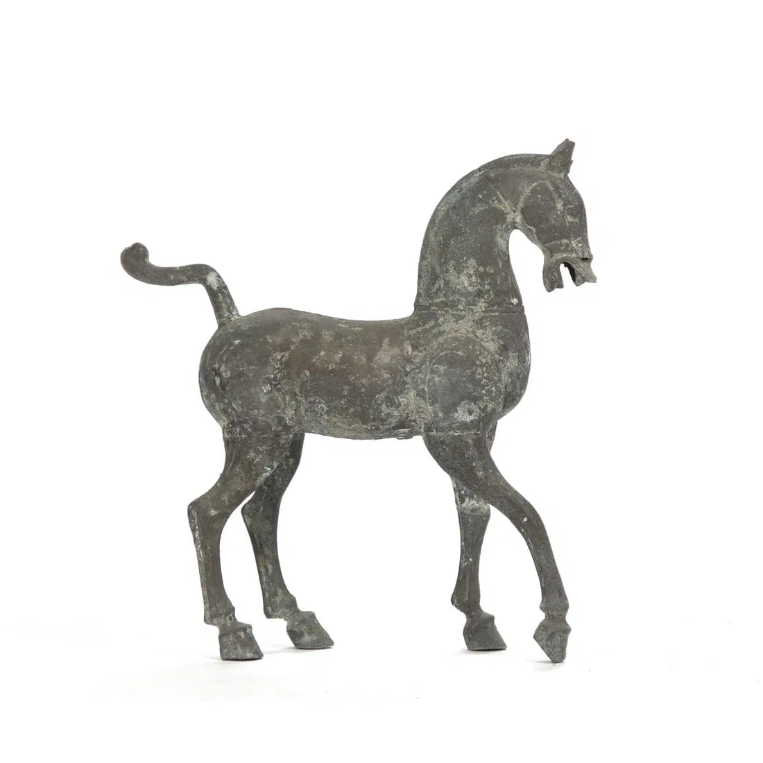 Zentique Bronze Horse Sculpture English Traditional Home Decor