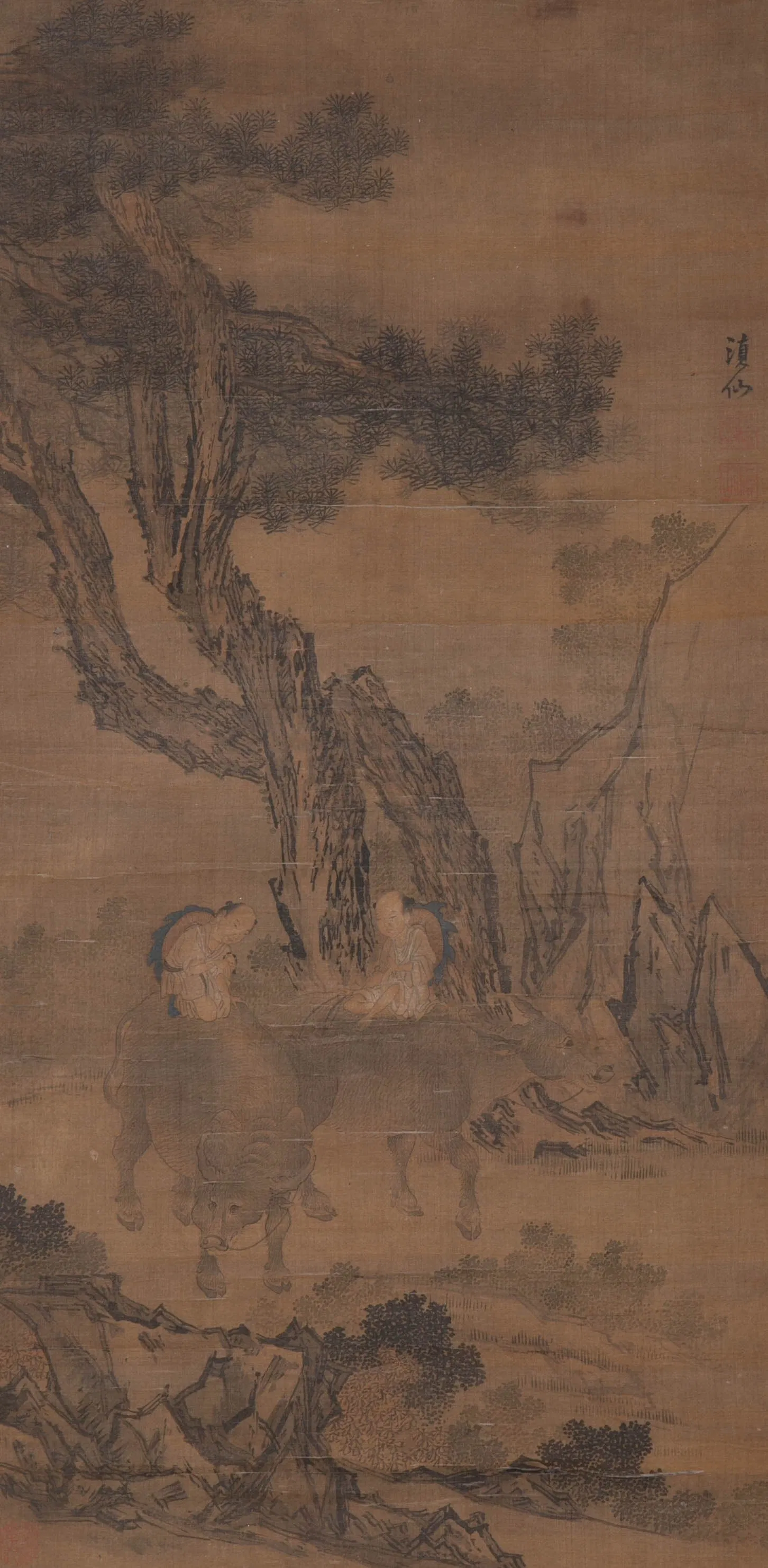 Zheng Wenlin Herding Cows